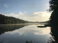 Scenic forested ridgeline view at Oak Mountain State Park, Alabama