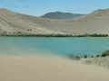 Sand dunes at Bruneau Dunes State Park