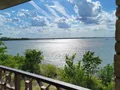 Scenic view of El Dorado Lake and shoreline at El Dorado State Park, Kansas