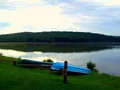 Scenic forested ridge view at Shawnee State Park, Ohio